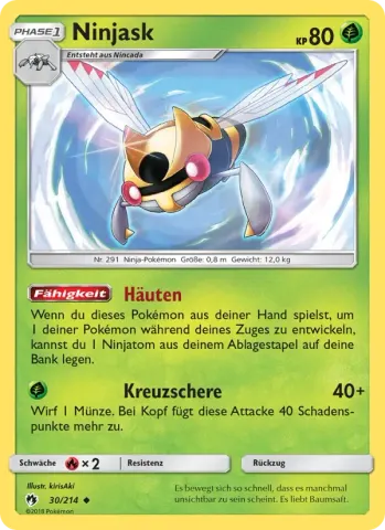 Ninjask · 30