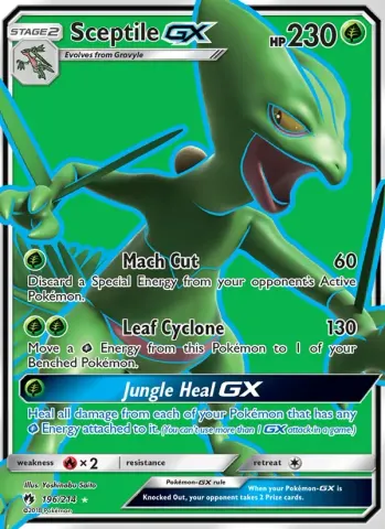 Sceptile GX · 196