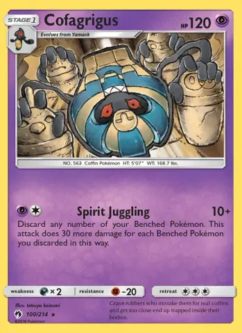 Cofagrigus · 100