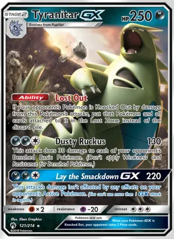 Tyranitar GX · 121