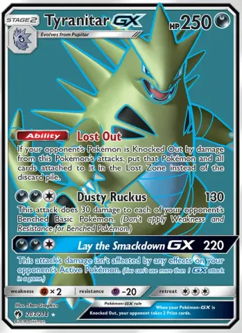 Tyranitar GX · 203