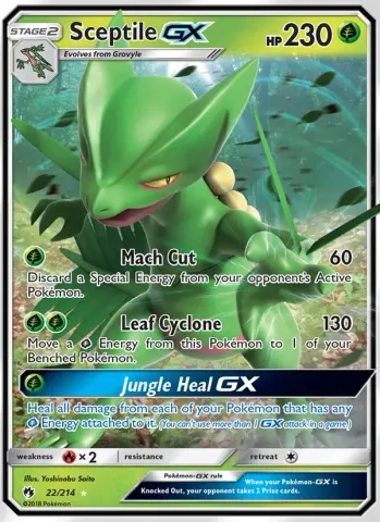 Sceptile GX · 22