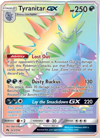 Tyranitar GX · 223