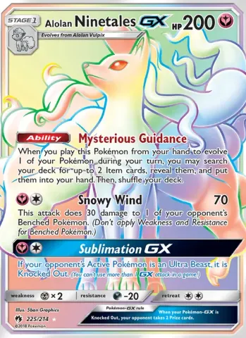 Alolan Ninetales GX · 225