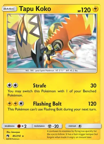 Tapu Koko · 85