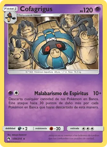 Cofagrigus · 100