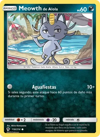 Meowth de Alola · 118