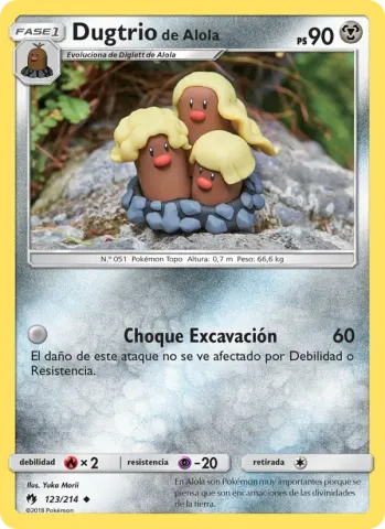 Dugtrio de Alola · 123