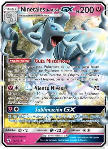Ninetales de Alola GX · 132