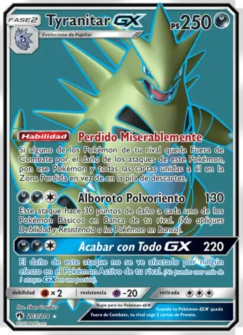 Tyranitar GX · 203