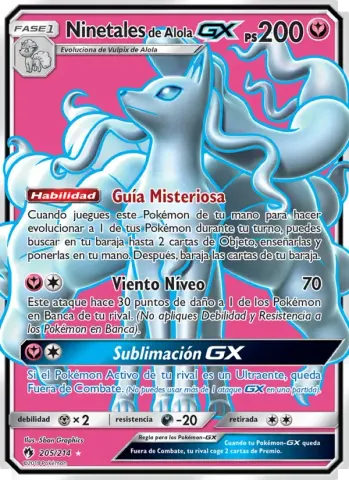 Ninetales de Alola GX · 205