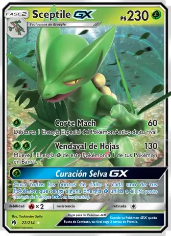 Sceptile GX · 22
