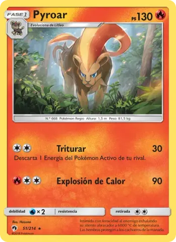 Pyroar · 51
