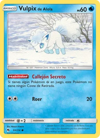Vulpix de Alola · 53