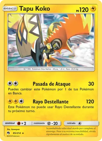 Tapu Koko · 85
