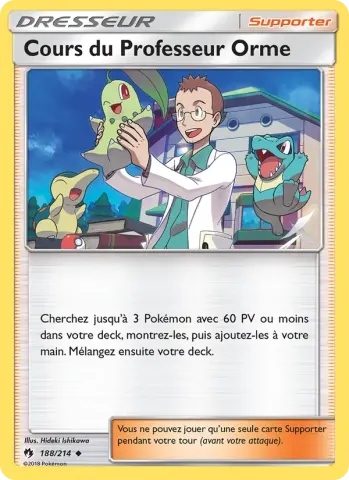 Cours du Professeur Orme · 188