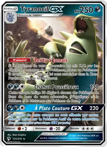 Tyranocif GX · 121