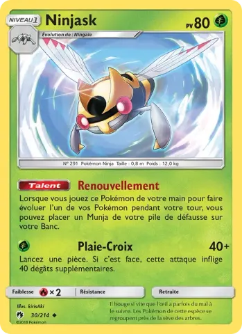 Ninjask · 30