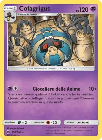 Cofagrigus · 100