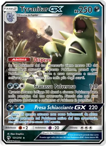 Tyranitar GX · 121