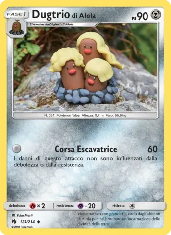 Dugtrio di Alola · 123
