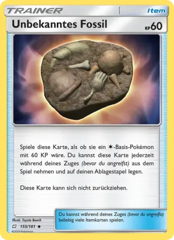 Unbekanntes Fossil · 155