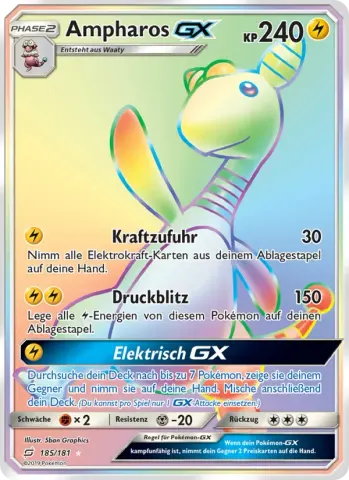 Ampharos GX · 185