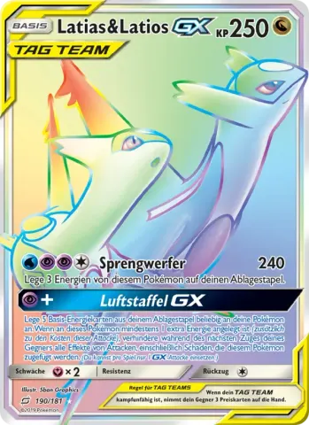 Latias & Latios GX · 190