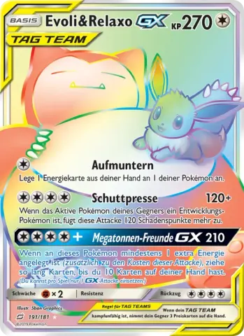 Evoli & Relaxo GX · 191