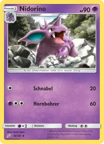 Nidorino · 58