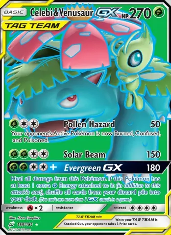 Celebi & Venusaur GX · 159