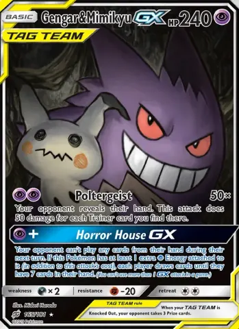 Gengar & Mimikyu GX · 165
