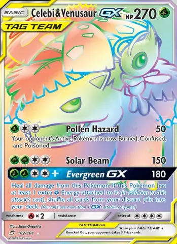 Celebi & Venusaur GX · 182