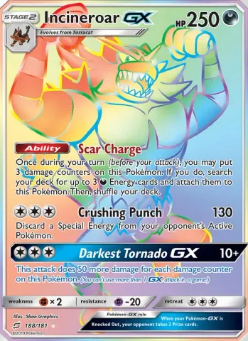 Incineroar GX · 188