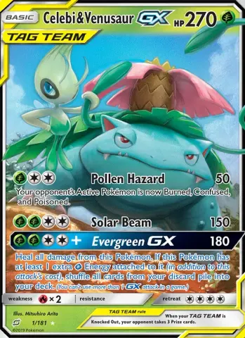 Celebi & Venusaur GX · 1