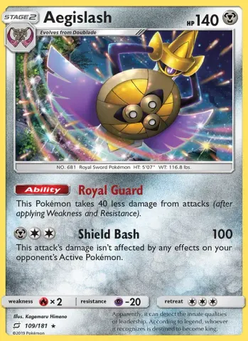 Aegislash · 109