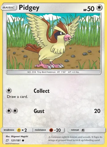 Pidgey · 121