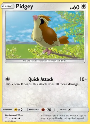 Pidgey · 122