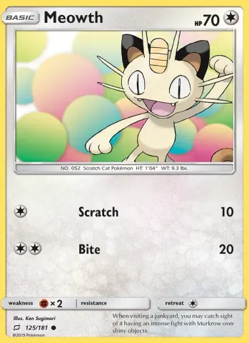 Meowth · 125