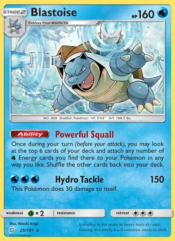 Blastoise · 25