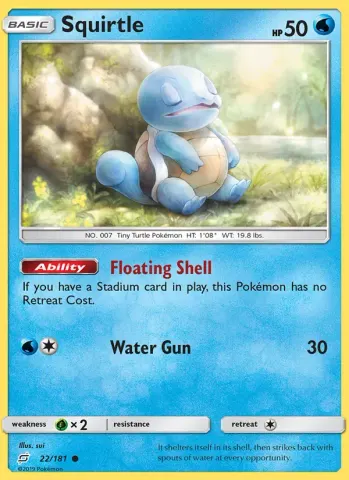 Squirtle · 22