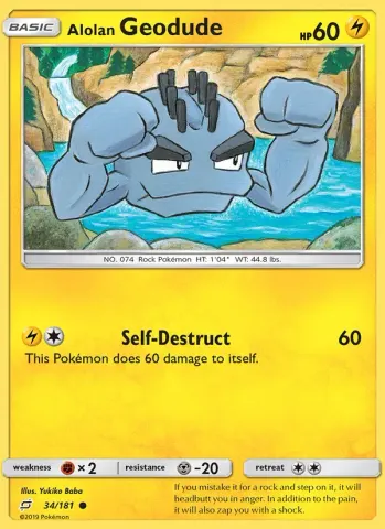 Alolan Geodude · 34