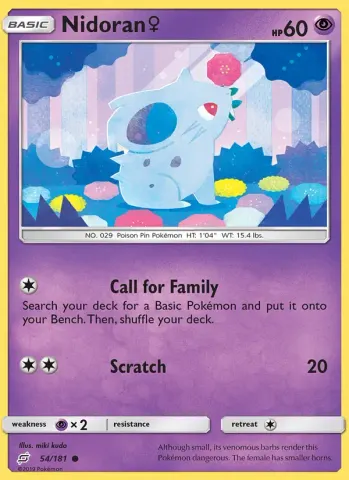 Nidoran♀ · 54