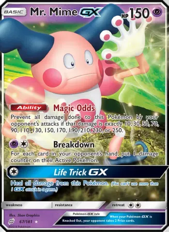 Mr. Mime GX · 67