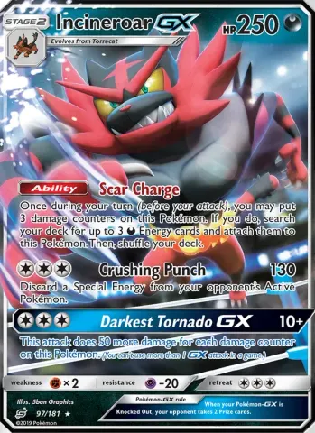 Incineroar GX · 97