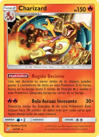 Charizard · 14
