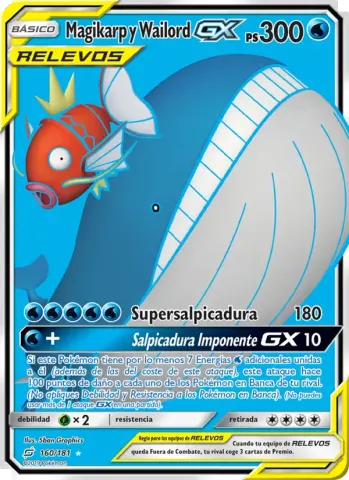 Magikarp y Wailord GX · 160