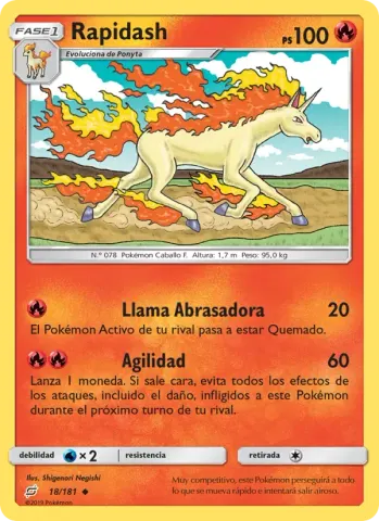 Rapidash · 18