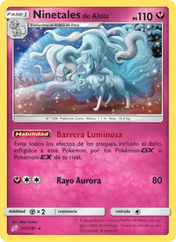 Ninetales de Alola · 111