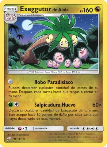 Exeggutor de Alola · 115